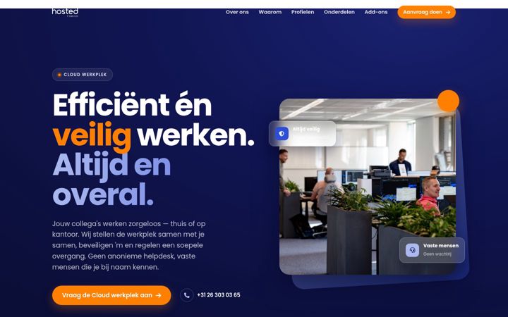 Screenshot of iam365.nl