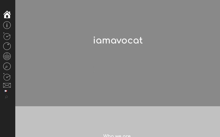 Screenshot of iamavocat.com