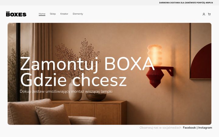 Képernyőkép: iamboxes.com