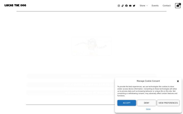 Screenshot van iamcalledlucas.com