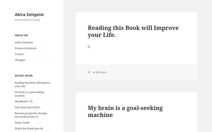Screenshot van iamcalm.com