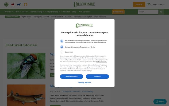 Screenshot of iamcountryside.com