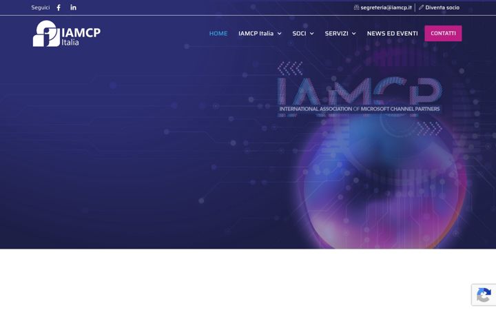 Screenshot van iamcp.it