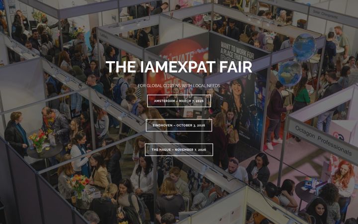 Screenshot of iamexpatfair.nl