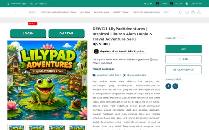 Screenshot of iamjandc.com