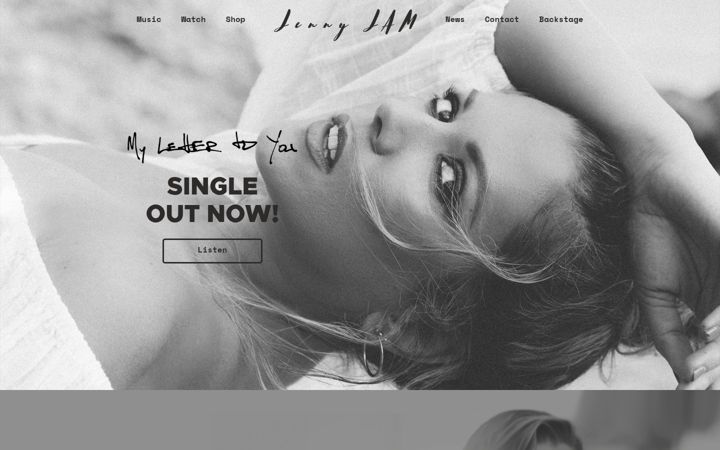 Screenshot of iamjennyjam.com