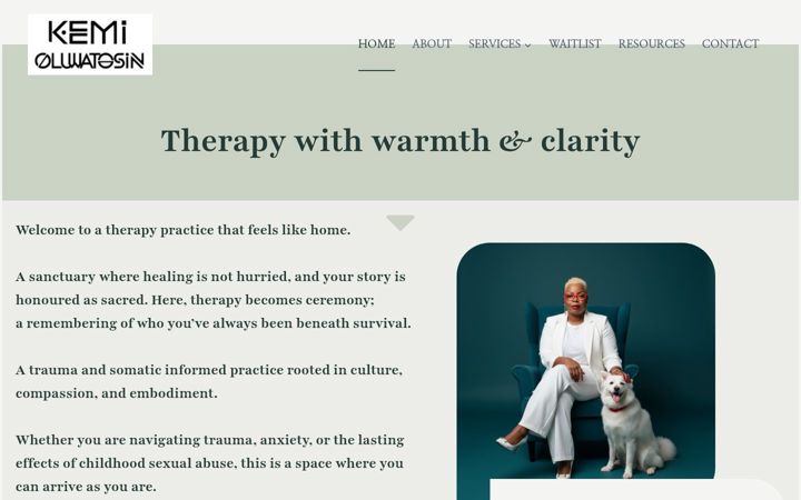 Screenshot of iamkemioluwatosin.com