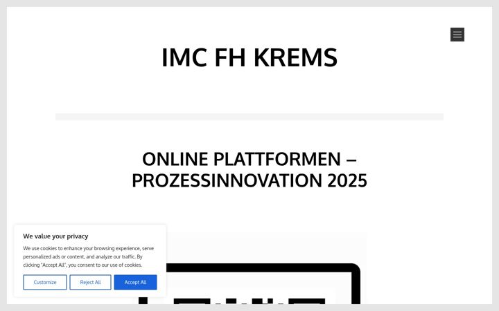 Screenshot of iamonline.at