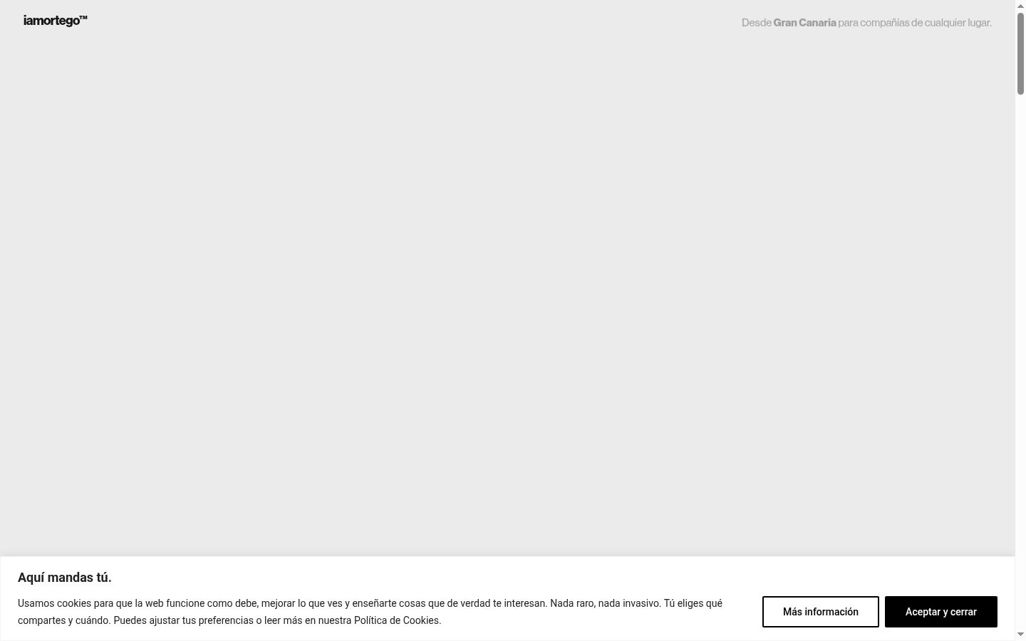 Screenshot des Einwilligungsbanners vor jeglicher Interaktion