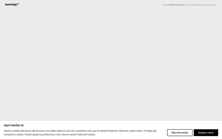 Screenshot of iamortego.com