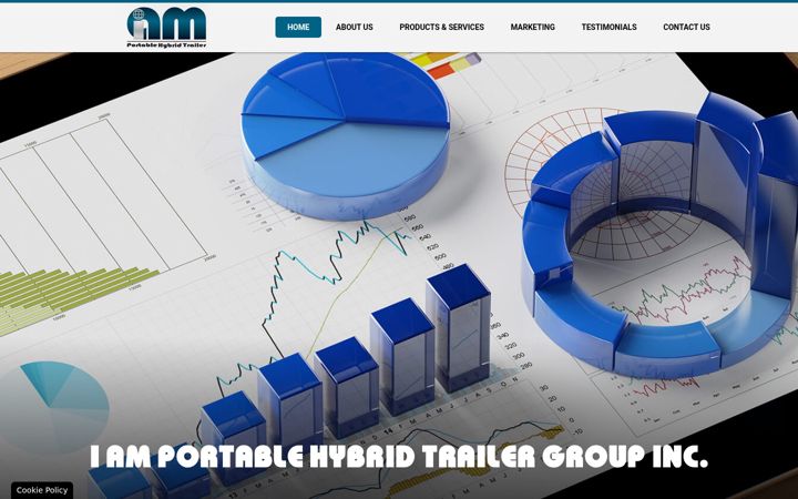 Екранна снимка на iamportablehybridtrailer.com