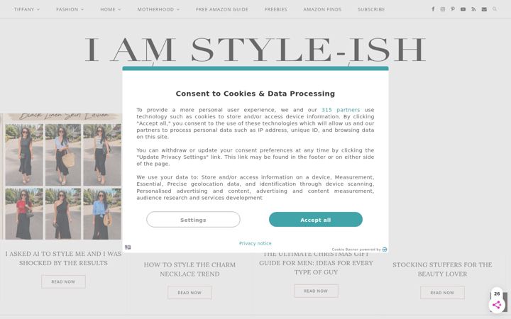 Screenshot of iamstyle-ish.com