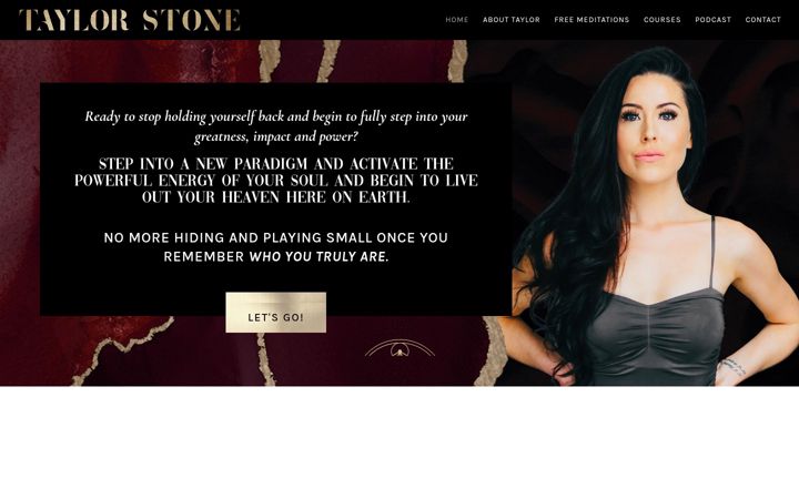 Screenshot of iamtaylorstone.com