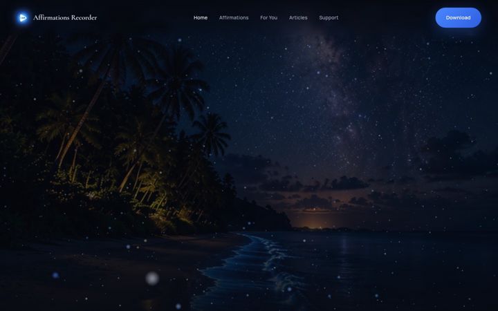 Screenshot of iamthatiamapp.com