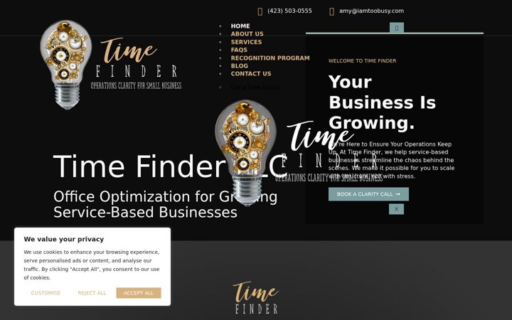 Screenshot of iamtoobusy.com