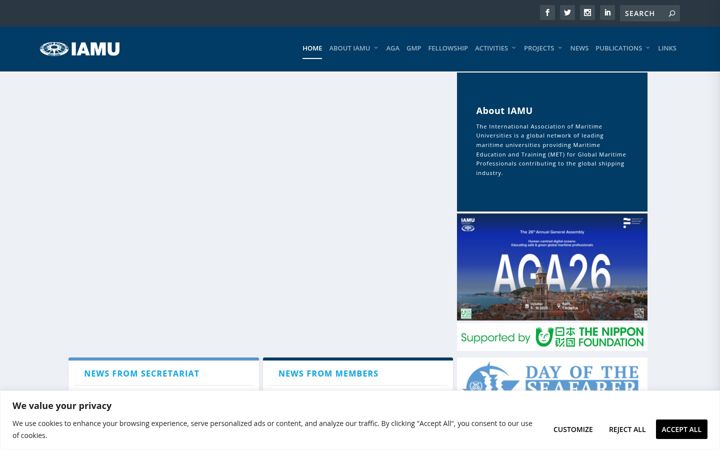 Screenshot of iamu-edu.org