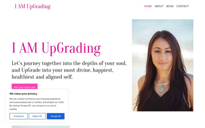 Screenshot of iamupgrading.com