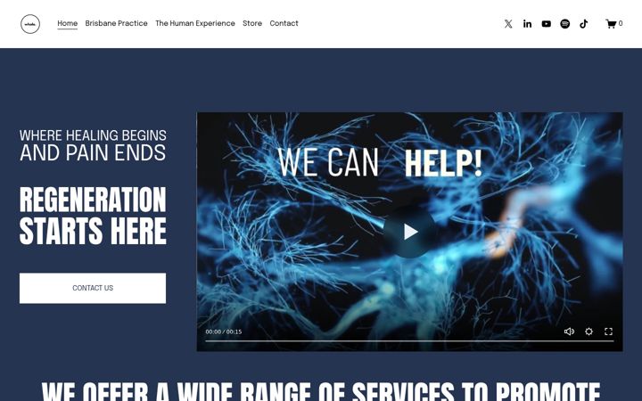 Screenshot of iamwhole.co