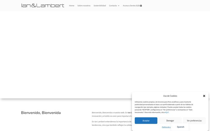 Screenshot του ian-lambert.com