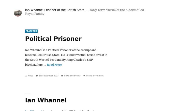 Screenshot of ian-whannel.co.uk
