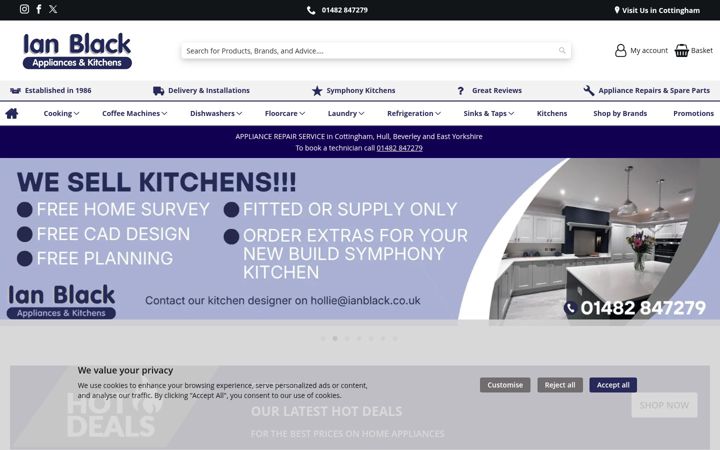 Screenshot of ianblack.co.uk