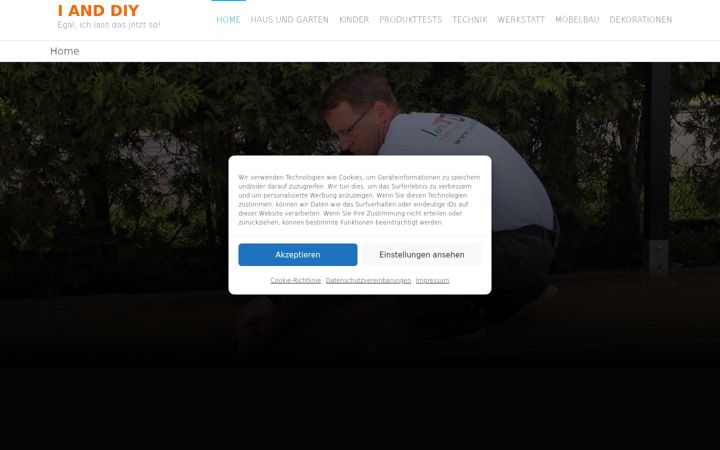 Screenshot of ianddiy.de
