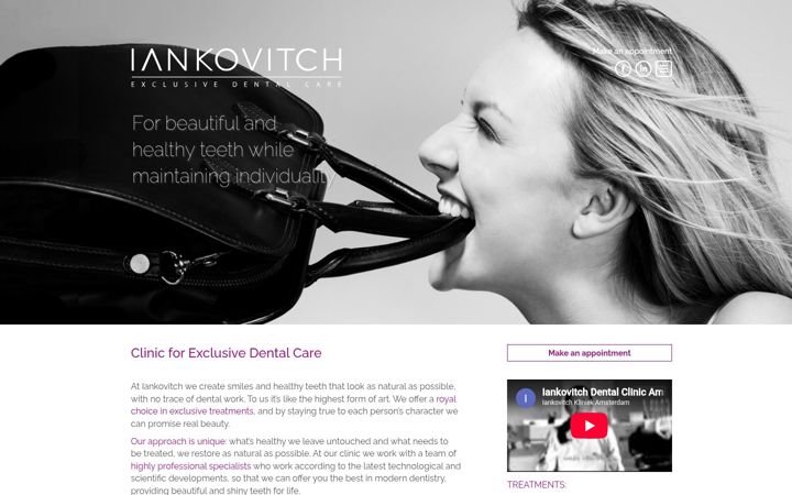 Screenshot of iankovitch.nl