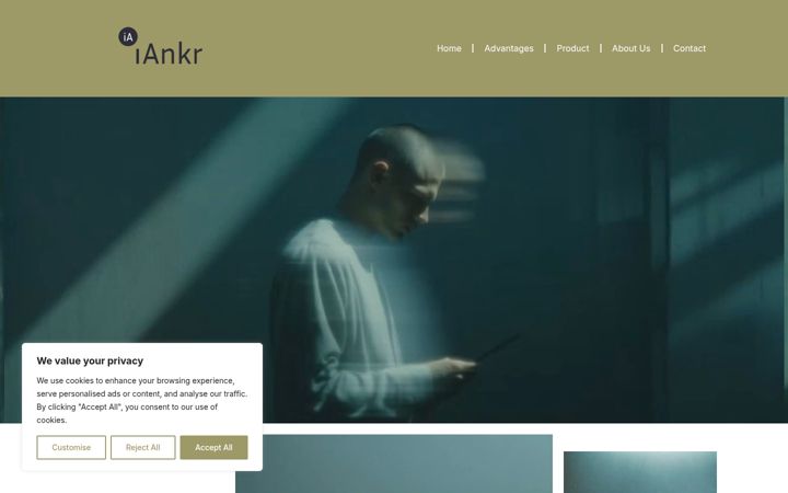 Screenshot of iankr.com