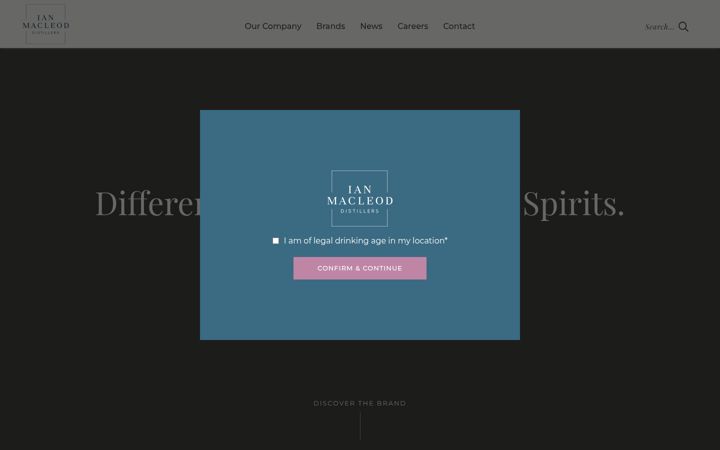 Screenshot of ianmacleod.com