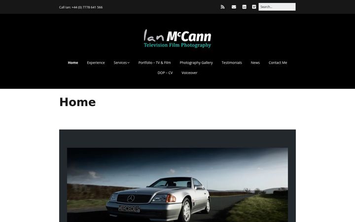 Screenshot of ianmccann.com