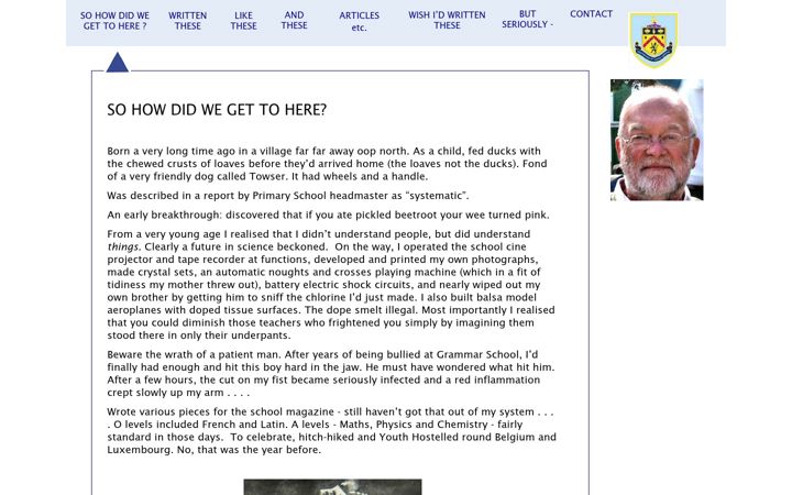 Screenshot of ianmclauchlin.co.uk