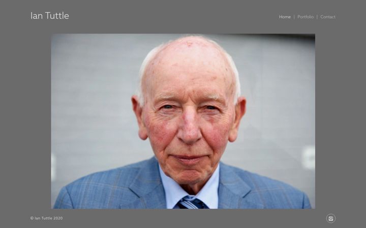 Screenshot of iantuttle.com
