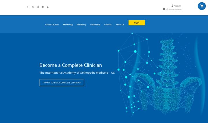 Képernyőkép: iaom-us.com