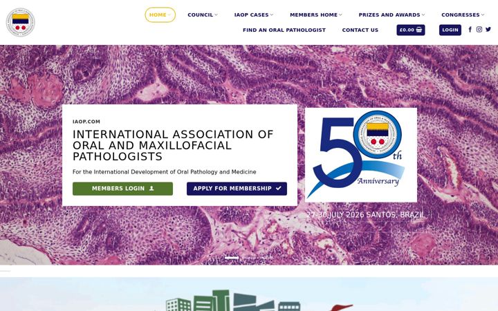 Screenshot of iaop.com