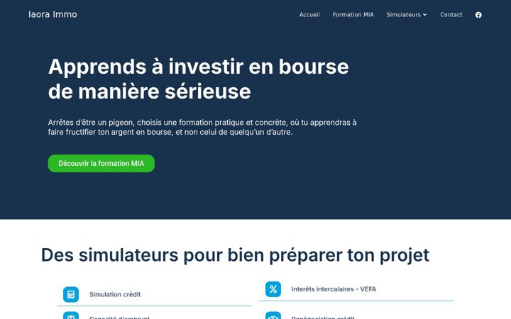 Screenshot of iaoraimmo.com