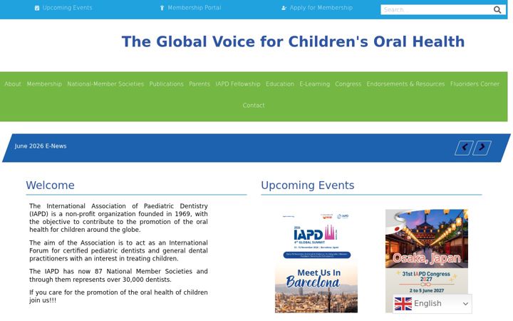 Screenshot of iapdworld.org