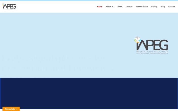 Screenshot of iapeg.net