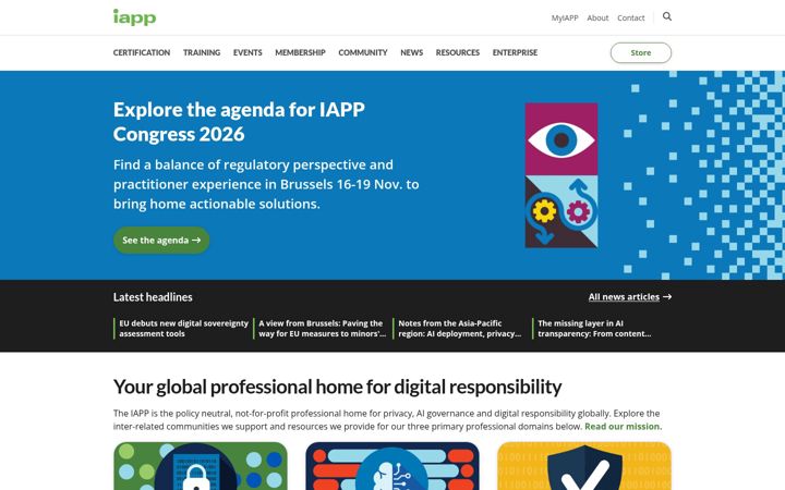 Screenshot di iapp.org
