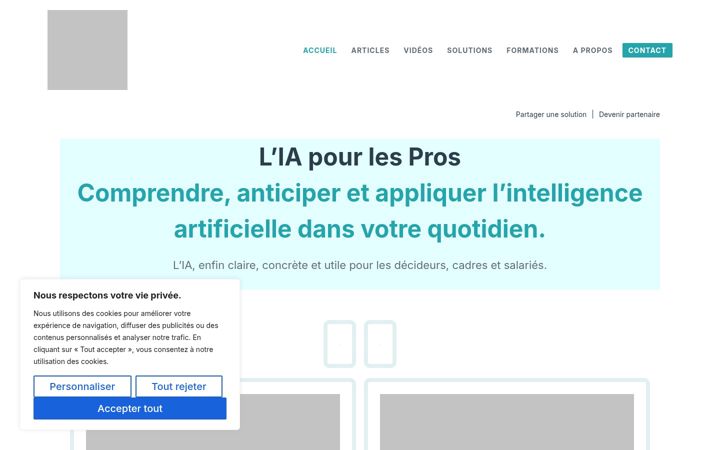 Screenshot of iaprobusiness.fr