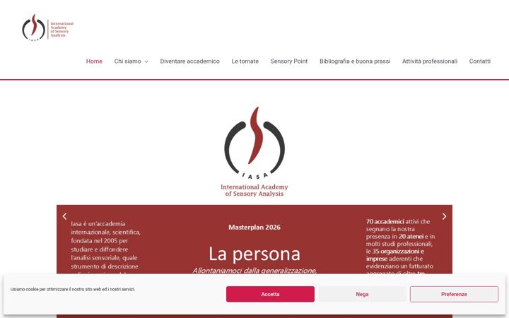 Screenshot of iasa-network.org