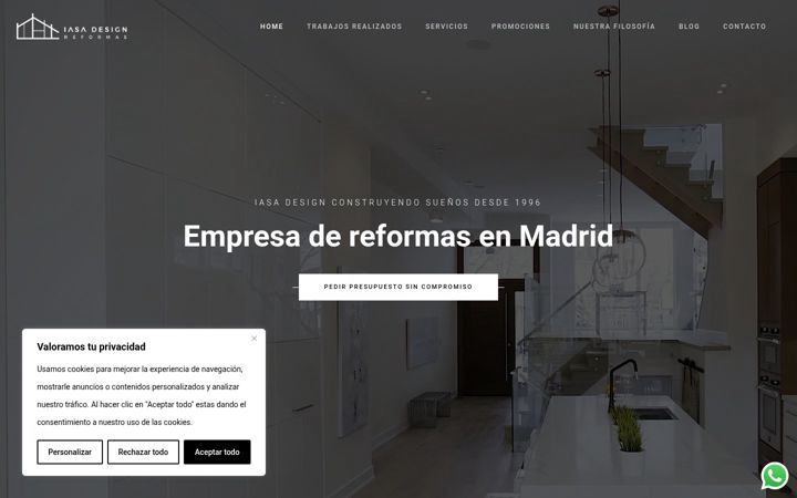 Ekrano kopija iasadesign.com