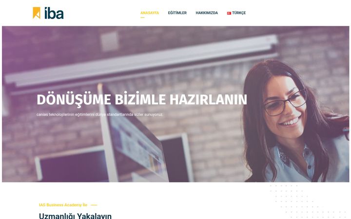 Ekrano kopija iasbusinessacademy.com