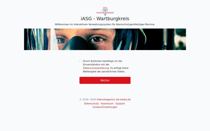 Skjermbilde av iasg-wartburgkreis.de