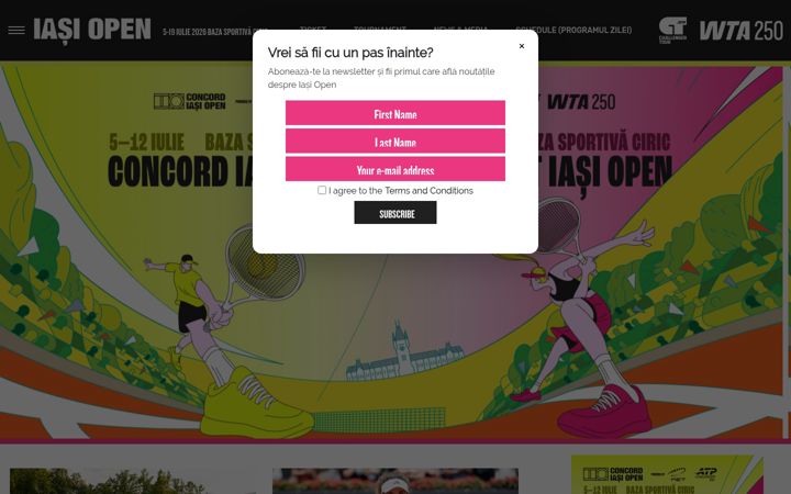 Screenshot of iasiopen.ro