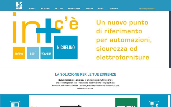 Screenshot of iasitalia.com