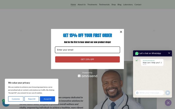 Screenshot of iasnaturalmedicare.com