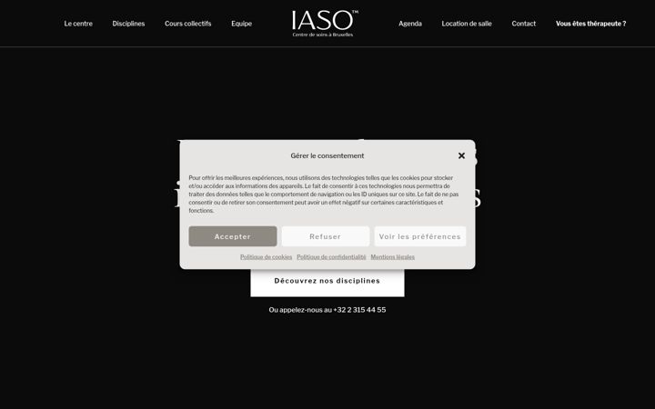 Screenshot of iaso-spaces.com