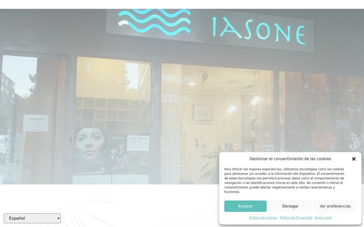 Screenshot of iasoneestetica.com