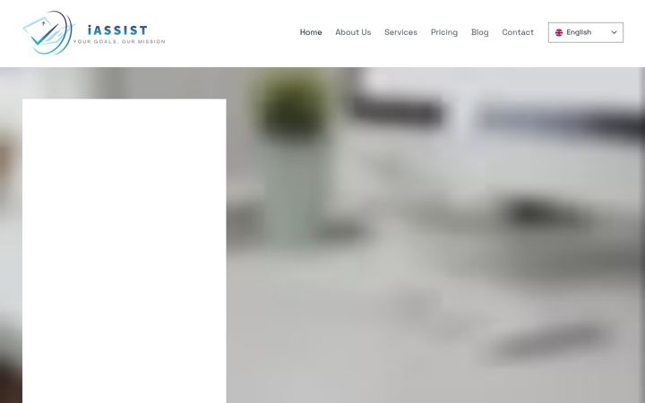 Screenshot of iassist.services