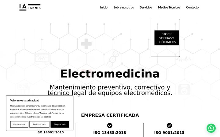 Screenshot of iateknik.com